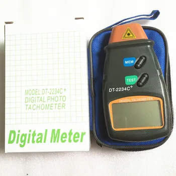 DT-2234C+ digitalni motor tahometar brzina digitalni brzinomjer, digitalni laserski foto beskontaktni tahometar brzinomjer, mjerač brzine