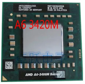 Originalni AMD PROCESORA A6-3420M AM3420DDX43GX A6 3420M laptop procesor a6 3400m besplatna dostava