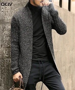 Muški džemper kardigan dugih rukava muškarci povući stil kardigan odjeća, moda debeli topli Moher džemper muškarci Engleska stil vruće