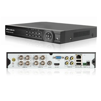 AHCVBIVN sustav video nadzora 8CH CCTV Security Kit 8PCS 1200TVL Dome Security Camera Night Vision 8CH 1080P CCTV i DVR