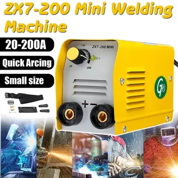 AC 110V ZX7-200 miniGB 200A Mini Electric Welding Machine IGBT DC Inverter ARC MMA Stick Zavarivač