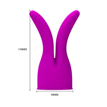 Prettylove nos Silikonska kapa za čarobni štapić maser vibratori pribor seks igračke prekrasan uho seks proizvodi odrasle osobe imaju seksualne alati