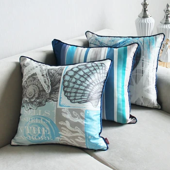 7 boja Europski mediteranski stil puna baršun jastučnicu 45*45 umivaonik Morska zvijezda prugasta jastučnicu home dekor jastučnicu