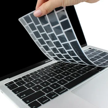 Američka verzija engleska Silikonska tipkovnica cover za MacBook Air 13 2019 2020 A2179 A1932 Touch ID gradijent šarene tipkovnica film