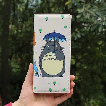 Moda anime Moj susjed Totoro Kawai žene torbice držač kartice umjetna koža dugo novčanik dame novčanik