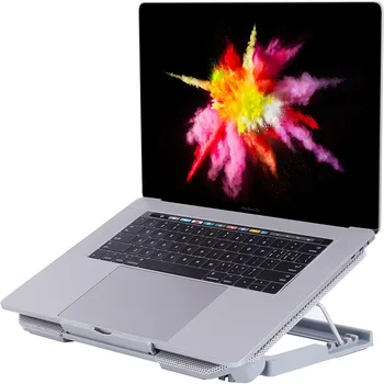 Stalak za prijenosno držač za Macbook Air Pro Lenovo, Dell, HP, Asus prijenosni stalak za prijenosno Sklopivi stalak za računalo USB hlađenja nosač
