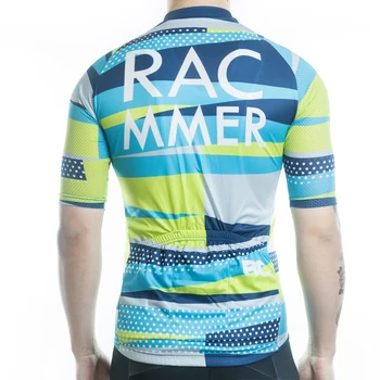 Racmmer 2020 Quick Dry Cycling Jersey Summer Men Mtb Bicikle Short Odjeca Ropa Bicicleta Maillot Ciclismo Bike Clothes #DX-67