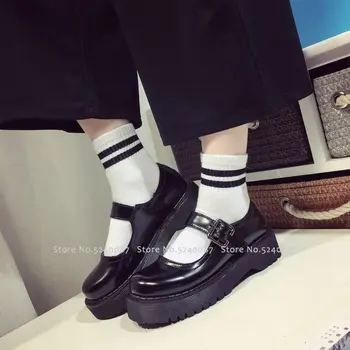 Djevojke Lolita cosplay JK uniforma japanski studenti Akademije slobodan cipele žena britanski anime stil Kawai Lovelive kožne cipele