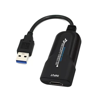 Kartica za snimanje videa USB 3.0, HDMI-kompatibilnu видеозахват Record Box DVD Camcorder, HD Camera Snimanje Live Streaming za PS4