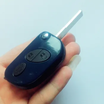 Sa logom 3 tipke smart flip sklopivi ključ prazan privjesak torbica za ključeve daljinski torbica za Maserati