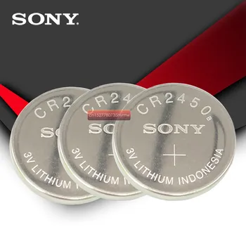 Sony original CR2450 CR 2450 3V lithium novčić sat privjesci punjive baterije za swatch watch za LEXUS Car Contro