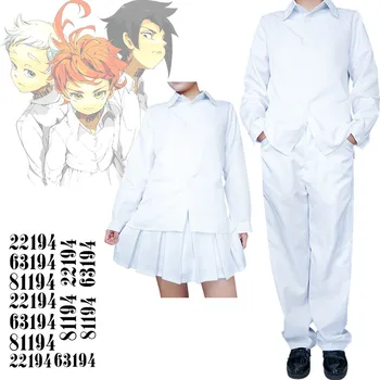 Obećana Неверленд Якусоку nema Неверленд Emma košulja Haljina Norman košulja hlače uniformi odijelo Anime cosplay nošnje