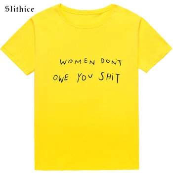 Slithice žene ne treba vam sranje ulica žene majice Harajuku ljeto majica top smiješno dama Mike Camiseta Feminina