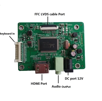 LCD HDMI LED EDP mini Controller driver board 40pin DIY za monitor zaslona B140HAN03.E/B140HAN03. F 1920X1080