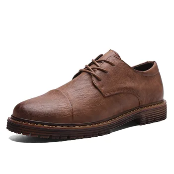 Jesen nova muška obuća klasične muške cipele kožne cipele vjenčanje gospodo formalne Apartmani Poslovni tenisice ghy67