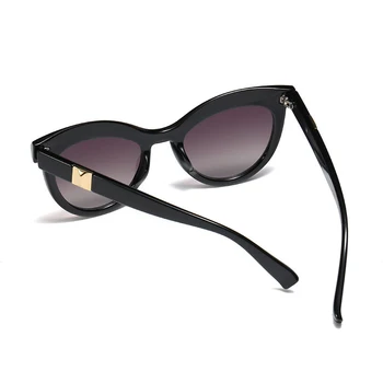 ROYAL GIRL 2020 New Trend Ladies Sunglasses Brand Luxury Half Frame Fashion Cat Eye sunčane naočale ss384