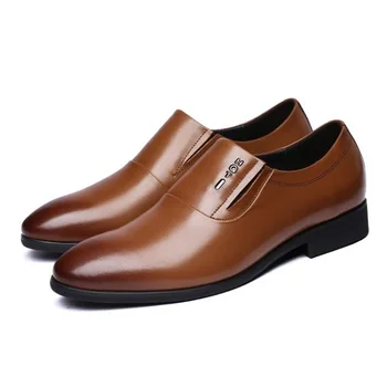 Muški Formalni Cipele Koža Business Casual Cipele I Visoka Kvaliteta Muškarci Haljina Ured Luksuzne Cipele Muške Prozračna Oxfords 220