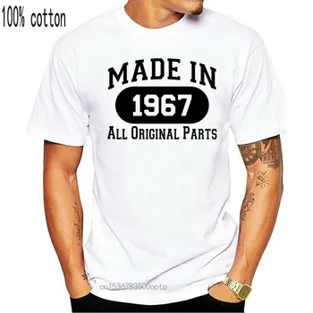 50th Birthday Gifts Made 1967 All Original Parts muška majica