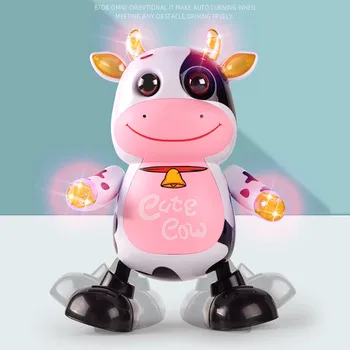 Vruće Prodaju Ples Krava Robot Igračka Sa Svjetlom I Zvukom Vodič Dijete Puzati Slobodno Vrijeme Edukativne Igračke
