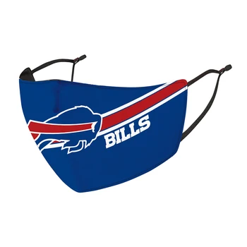 Za Višekratnu Upotrebu Maske Za Buffalo Bills Football League Club Face Mask Fashion Hygiene Usta Mask Mascarillas S 5-Слойным Filter