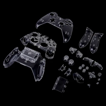 Puni kućište Shell Case Kit rezervnih dijelova za kontroler za Xbox One-Clear