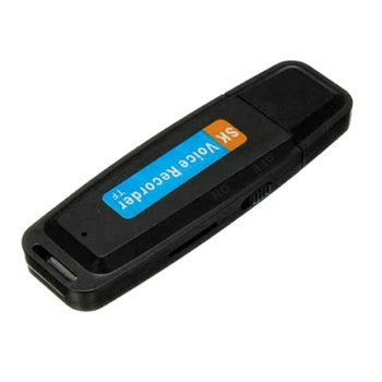 Top U-Disk Digital Audio Voice Recorder Pen Charger USB Flash Drive do 32 GB Mini SD TF visoke kvalitete