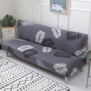 Tiskano cvijet kauč na razvlačenje poklopac sklopivi elastične navlake jeftini presvlake za fotelje protežu namještaj pokriva jednokrevetna kauč poklopac