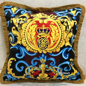 Prilagodite visoko kvalitetnu europsku Kraljevsku dizajnersku luksuznu baršun утолщенную jastučnica navlake za jastuke