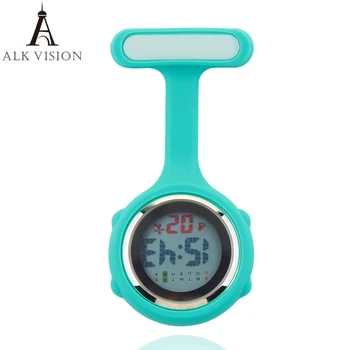 ALK silikonski digitalni satovi medicinske sestre Fob džepni sat rever skrb broš sat liječnik medicinska sestra poklon satovi unisex Dropshopping