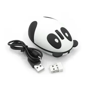 Ergonomski Bežični Punjiva Optički Računalni Miš Panda Shape 2.4 GHz Gaming Professional Gamer Mouse