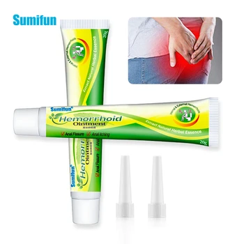 Sumifun 2 komada trava hemoroidi mast učinkovito liječenje unutarnje hemoroidi hemoroidi vanjski analni hrpe krema bilje D3826