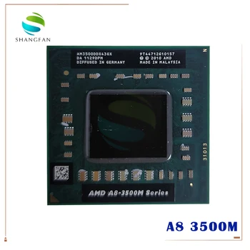 AMD Quad-Core A8-3500M 1.5 Ghz/4M Socket FS1 A8 3500M AM3500DDX43GX A8-Series notebook APU laptop laptop