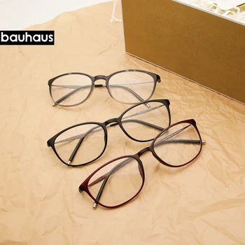Newbauhaus Fashion Eyeglasses for Unisex Round ultem Spectacles okvira za naočale трехцветная klasicni kratkovidnost naočale za oči