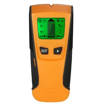 Digitalni zid detektor 3 In1 Pinpointer detektori metala drvene stud Finder AC kabel Live Wire Scanner LCD Gold Finder