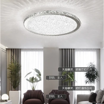 Kristalna stropni svjetiljke promjera 22/35/60/80 cm za dnevni boravak spavaće sobe su moderno led plafonjere lamparas de techo plafondlam