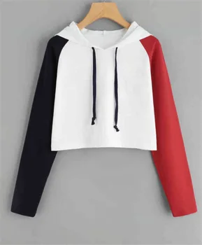 MRMT 2021 Brand New Ženski veste veste dugi rukav boja podudaranje pulover za žene kratak stil majica majica