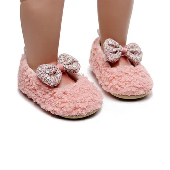 Medo kašmir Dječje cipele luk dijete dijete Mary Jane cipele mornarska cipele beba dijete natikače cipele novorođenog djeteta dječji krevetić cipele