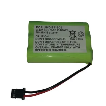 1Pcs/2Pcs/3Pcs/5Pcs baterija baterija baterija baterija baterija bežičnog telefona za uniden BT-909 BT909 3 * AAA ni-mh 800mAh 3.6 V baterije