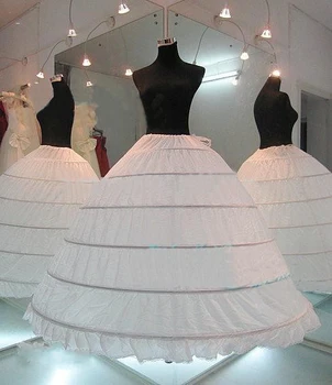 E JUE SHUNG 6 obruči vjenčanje donja suknja loptu haljina krinolina slip donja suknja za vjenčanice wedding pribor