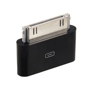 1pc Za iPhone 4 4S Micro USB Female To 30 Pin Male Data Charge Converter Adapter Dock Adapter Micro USB to Male 30pin Converter