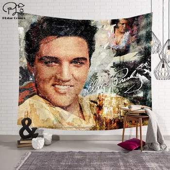 Elvis Presley deka tapiserija 3D tiskano tapiserija pravokutni home dekor zid stil uređenja doma-2