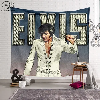 Elvis Presley deka tapiserija 3D tiskano tapiserija pravokutni home dekor zid stil uređenja doma-2