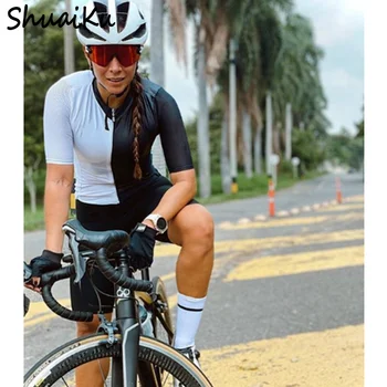 2020 ženska Biciklizam Dres odjeću za jahanje Pro Team Triatlon kostima suknja Skinsuit kombinezon Mayo Biciklizam Ropa Ciclismo setovi