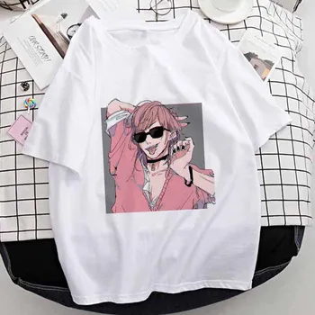 Japanska anime Yarichin Club estetika žena majice Kawaii ljeto majica kratkih rukava ženske majice tees Harajuku Vogue košulja