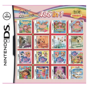 Uložak za video igre 486 1 za Nintendo NDS NDSL NDSi 3DS 2DS Girl Games