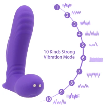 VATINE dual vibracioni prst vibrator seks-igračke za žene G-spot stimulator klitorisa prstom rukava vibrator stimulacija vagine