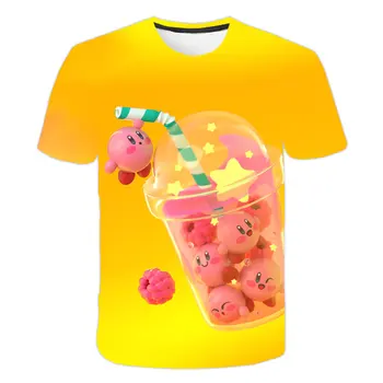 Kirby Mike 4-14Т dječaci i djevojčice 3D tiskanih random popularne majice baby boy odijevanje O-izrez