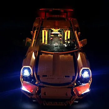 Ionska led svjetlo Building Block Detalj Refit Kit za Technic Porsche 911 GT3 (samo LED) - verzija bežičnog punjenja