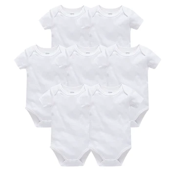 2020 prazne dječje odjeće solidan dizajn kratki rukav pamuk ljetnim bodys rođenja dječaci djevojčice roupa de bebes odijevanje