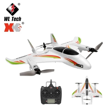 WLtoys XK X450 2.4 G 6CH 3D 6G RC avion bez četkica okomito polijetanje s led pozadinskim osvjetljenjem RC jedrilica s fiksni krilo RC Avioni RTF RC igračke